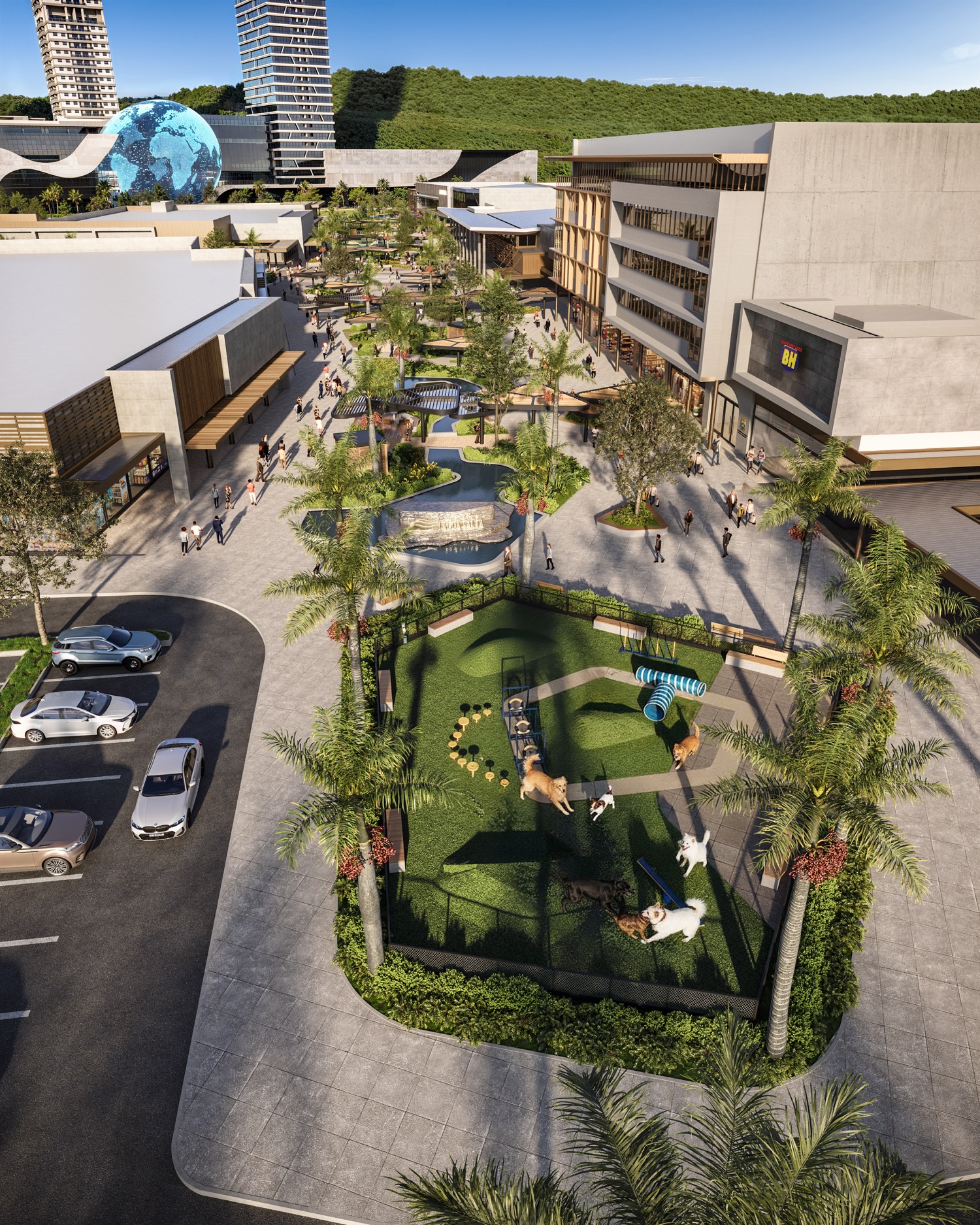 Perspectiva 2 do Lagoa Santa Shopping
